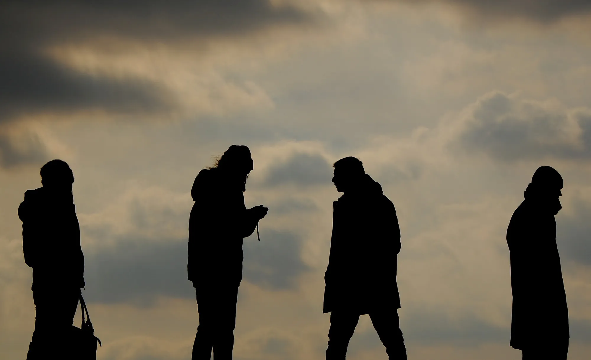 inauguration silhouettes
